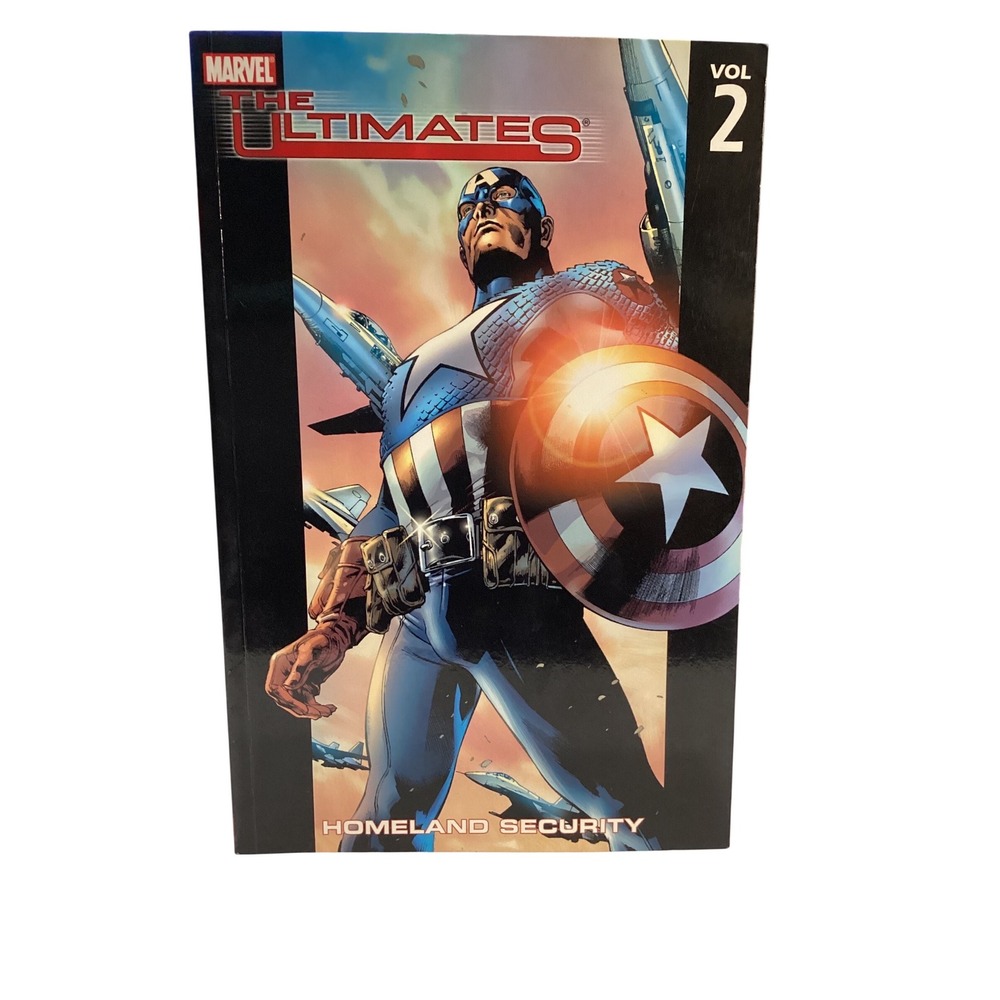 Marvel The Ultimates Vol‎ 2 Homeland Security Graphic Novel Millar Hitch TPB